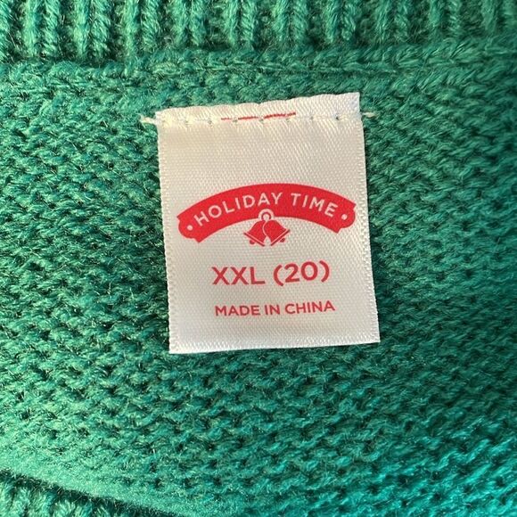 Ugly Christmas Holiday Sweater Feliz Navidad Southwest Santa XXL (20) - Picture 7 of 8